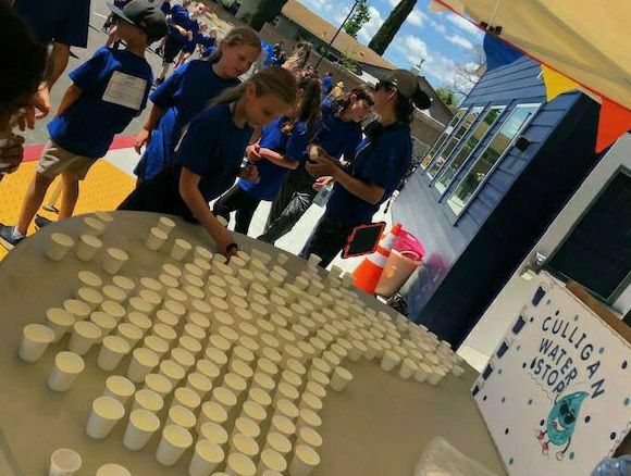 The water stations will keep everyone hydrated...